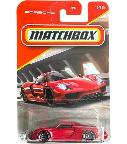 Amazon.com: Hot Wheels Factory Fresh 2/10, RED Porsche 918 Spyder